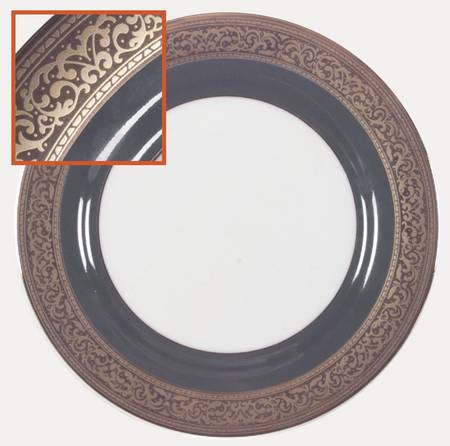 Magnificence Solids Salad Plate