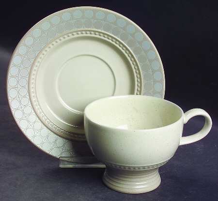 Lustor Footed Cup & Saucer Set