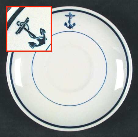 Us Navy Mess-Wardroom Saucer