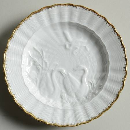 Swan Service (Gold Trim) Bread & Butter Plate