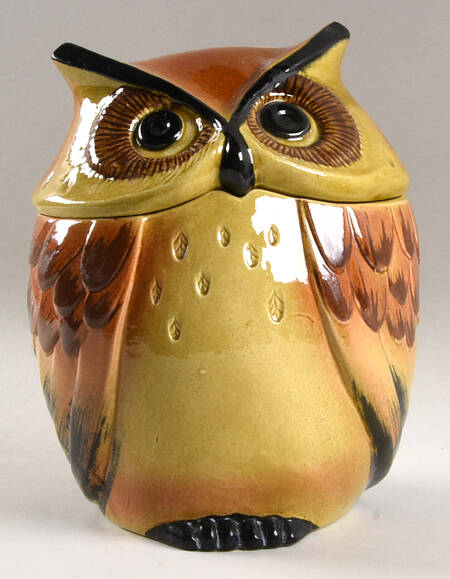 Owl Medium Canister & Lid