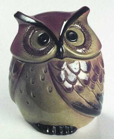 Owl Small Canister & Lid