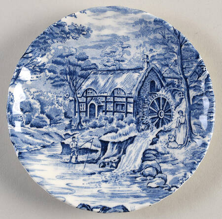 The Mill Blue Saucer