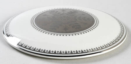 White Christmas Lid for 5" Round Box