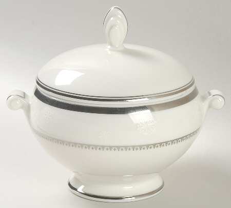 White Christmas Sugar Bowl & Lid