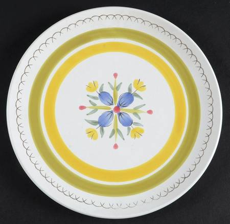 Floribunda Salad Plate