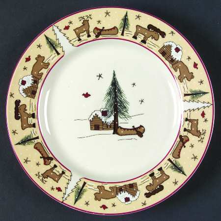 Ginger Creek Salad Plate by Meiwa