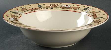 Ginger Creek 9" Round Vegetable Bowl by Meiwa