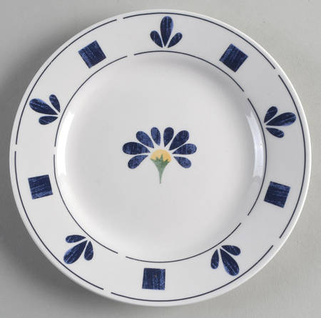 Spring Daisy Salad Plate