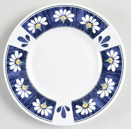 Spring Daisy Bread & Butter Plate