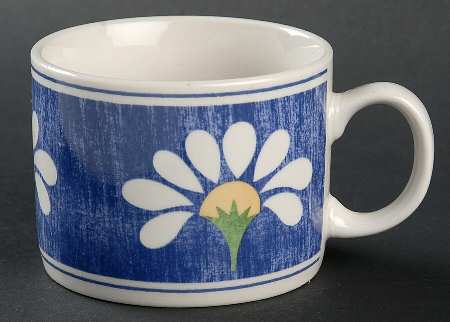 Spring Daisy Flat Cup