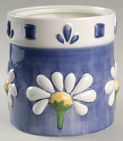 Spring Daisy Cookie Jar No Lid