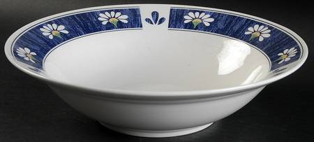 Spring Daisy 9" Round Vegetable Bowl