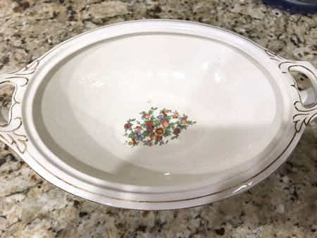 Castile Oval Vegetable No Lid