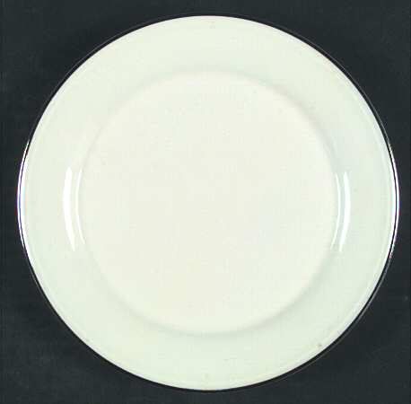Silver Ring Salad Plate