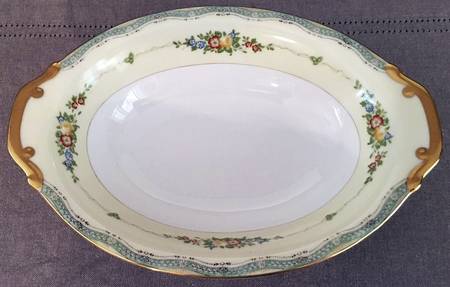 MEI711 11" Oval Vegetable Bowl
