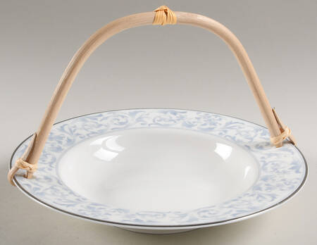 Sienna 7''-7 1/4'' Basket W/Bamboo Handle HC