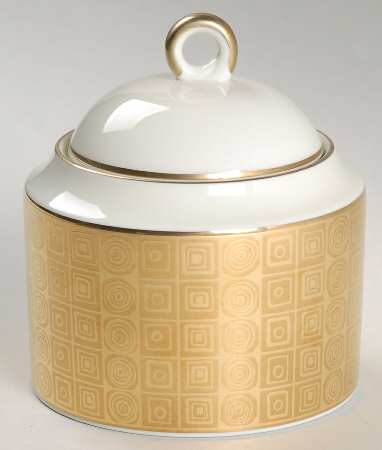 Gotham Gold Sugar Bowl & Lid