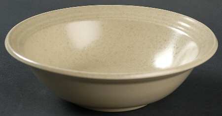 Khaki Rim Fruit/Dessert (Sauce) Bowl