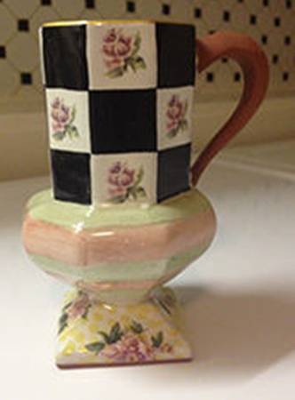 Torquay Palm Devon Clay Pedestal Mug