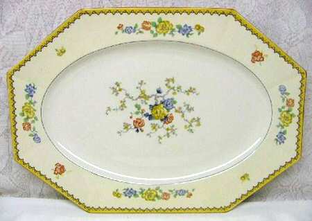 2113 16" Oval Serving Platter