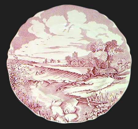 Pastoral Pink by Alfred Meakin