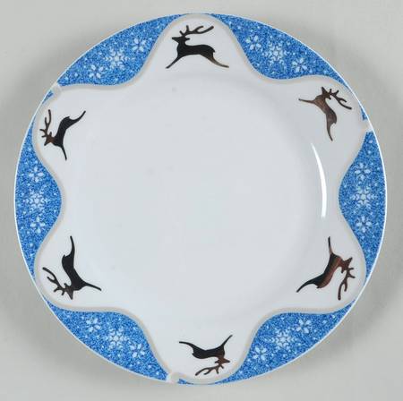 Winterlight Reindeer Salad Plate