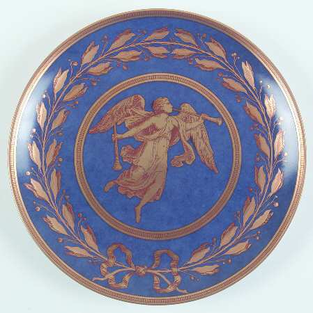 Gabriel Blue Luncheon Plate