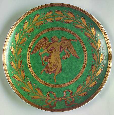 Gabriel Green Luncheon Plate