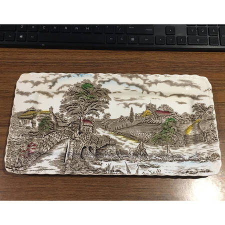 England's Charm Large Sandwich Tray