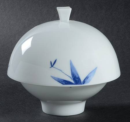 Regard (Envie Shape) Rice Bowl & Lid