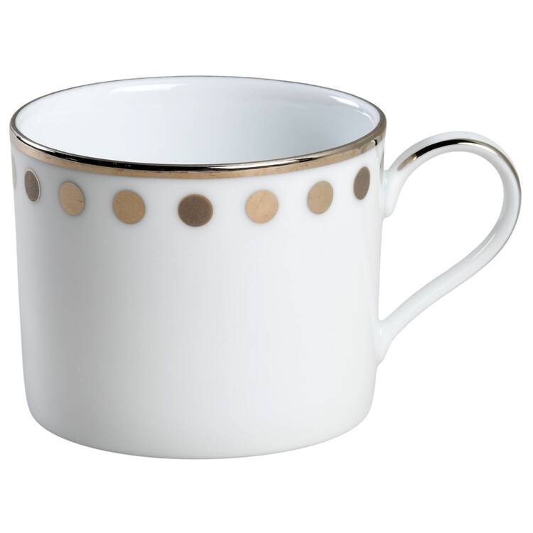 Platinum Dot Flat Cup