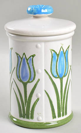Tulips (Giftware) Small Canister & Lid