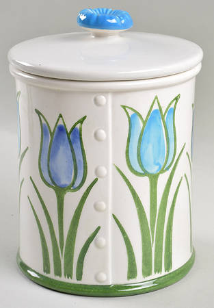 Tulips (Giftware) Large Canister & Lid
