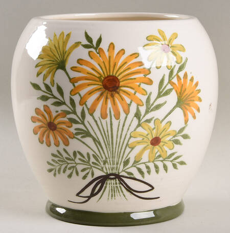 Daisy Bouquet Extra Large Canister No Lid