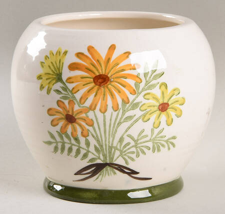 Daisy Bouquet Small Canister No Lid