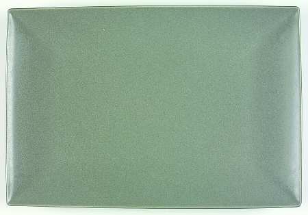 Stone Glaze Sage Green 16" Rectangular Serving Platter