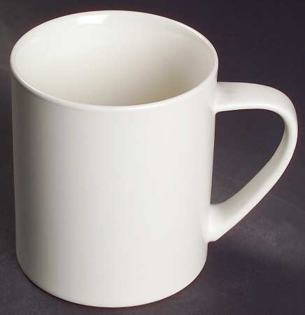 Origami White Mug