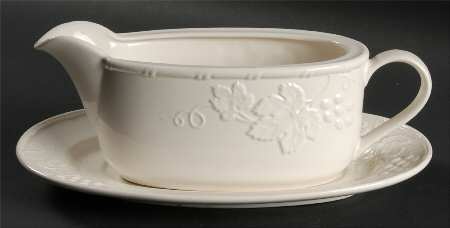 Wine Country Gravy Boat & Underplate