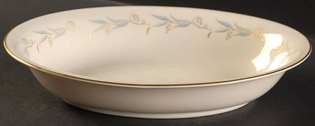 Rhapsody 10" Oval Vegetable Bowl