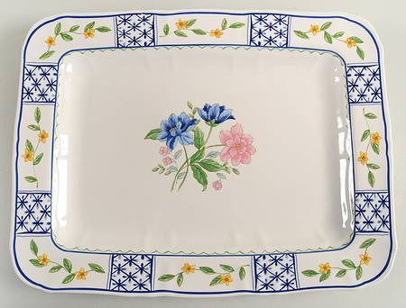Villa Provencale 15" Rectangular Serving Platter