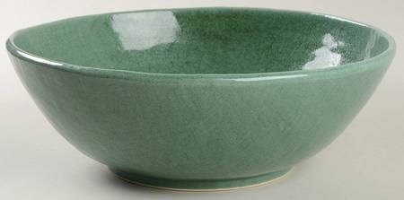 Stone Mountain Pine Green 9" Round Vegetable Bowl
