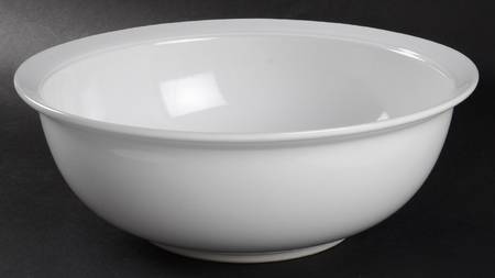 White Cliff 10" Round Vegetable Bowl