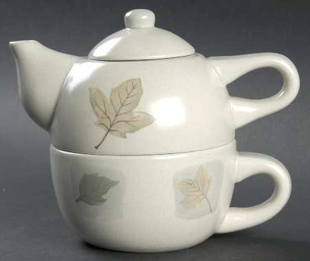 Woodland Individual Teapot & Lid with Cup