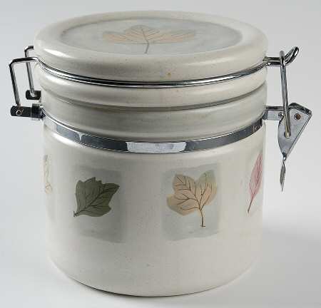 Woodland Small Canister with Hinged Lid