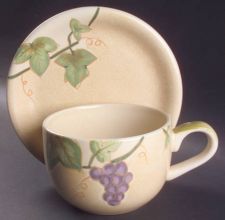 Chablis Jumbo Cup & Saucer Set