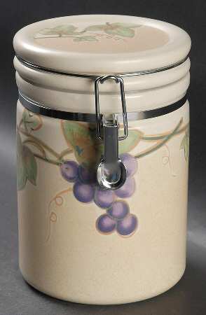 Chablis Extra Large Canister with Hinged Lid