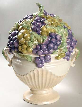 Chablis Cookie Jar & Lid