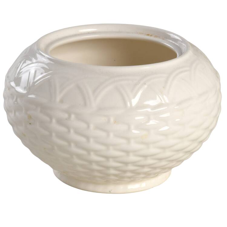 Country Manor White Sugar Bowl No Lid