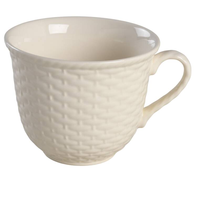 Country Manor White Flat Cup